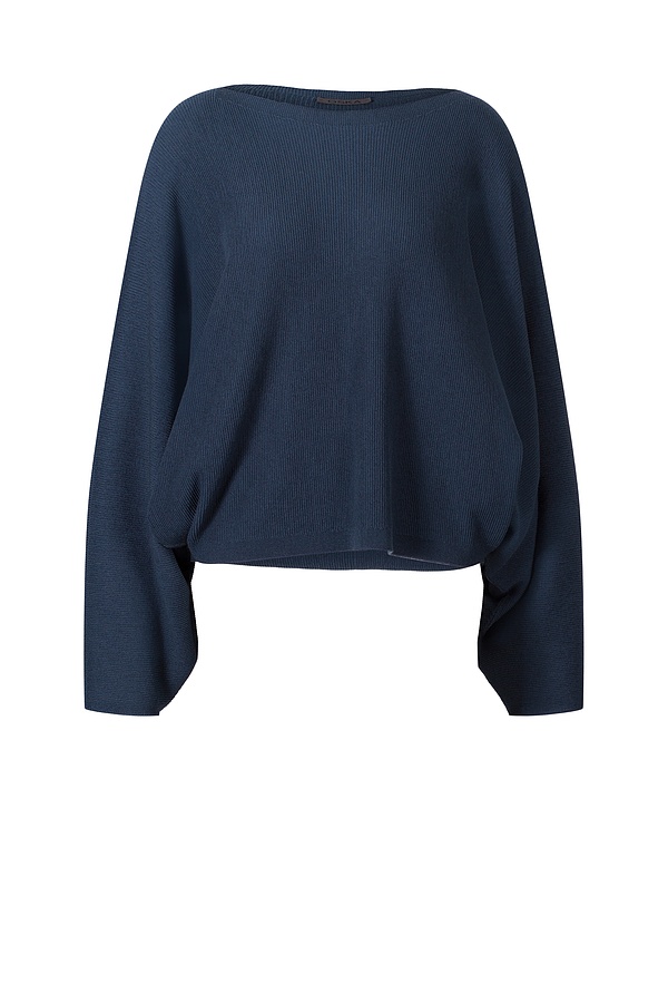 Pullover Forrm 323 / 100% merino wool 580BLUE