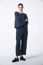 Pullover Forrm 323 / 100% merino wool 580BLUE
