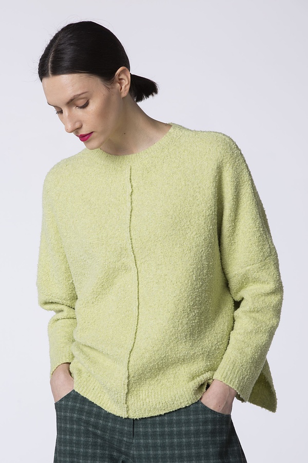 Pullover Libaary 314 / Bouclé cotton mixture 110STRAW