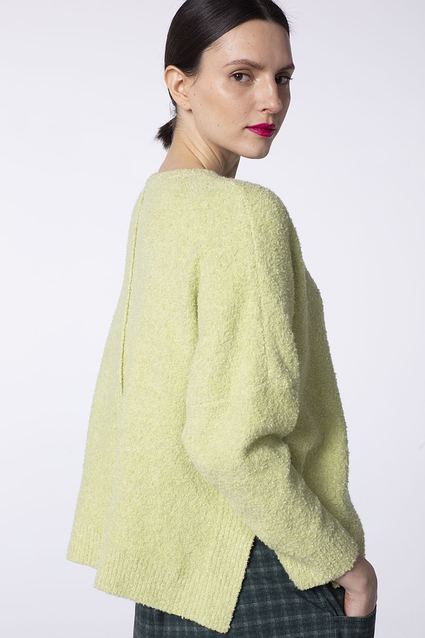 Pullover Libaary 314 / Bouclé cotton mixture 110STRAW