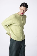 Pullover Libaary 314 / Bouclé cotton mixture 110STRAW