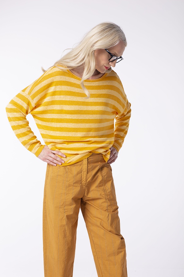 Pullover Mariaan / 100% Linen 230SAFFRON