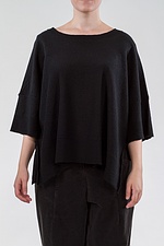 Pullover Melquia / 100% Merino Wool 990BLACK