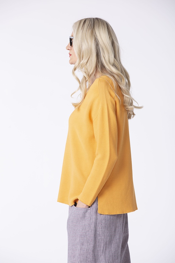 Pullover Modeerne / 100 % Cotton 230SAFFRON