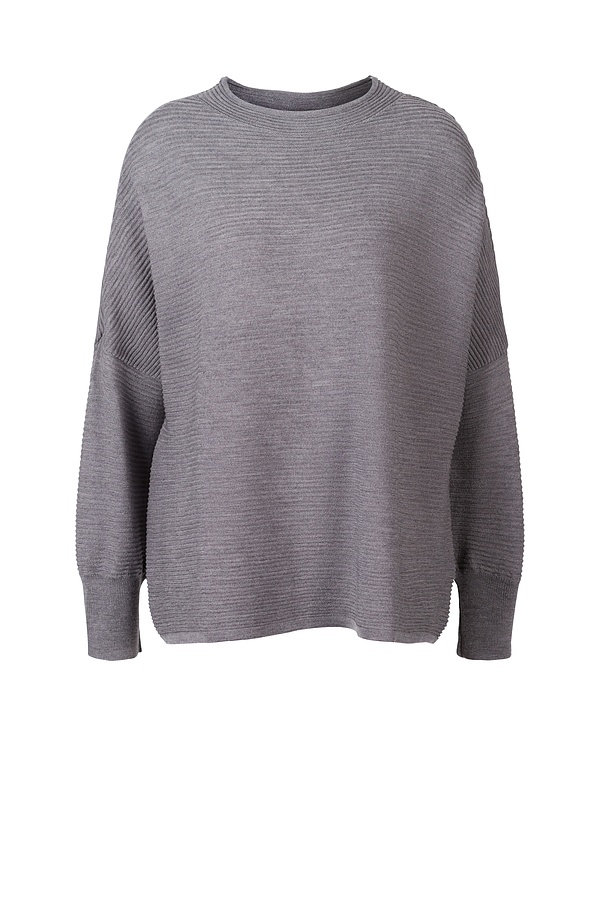 Pullover Monnocrom 332 / 100% merino wool 950GRAVEL