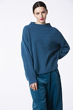 Pullover Mussehum 337 / Virgin wool - Bouclé mix 560TEAL