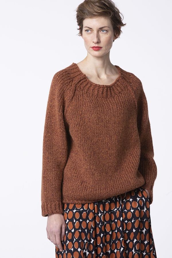 Pullover Niccio 336 / Wool mixture 260RUST
