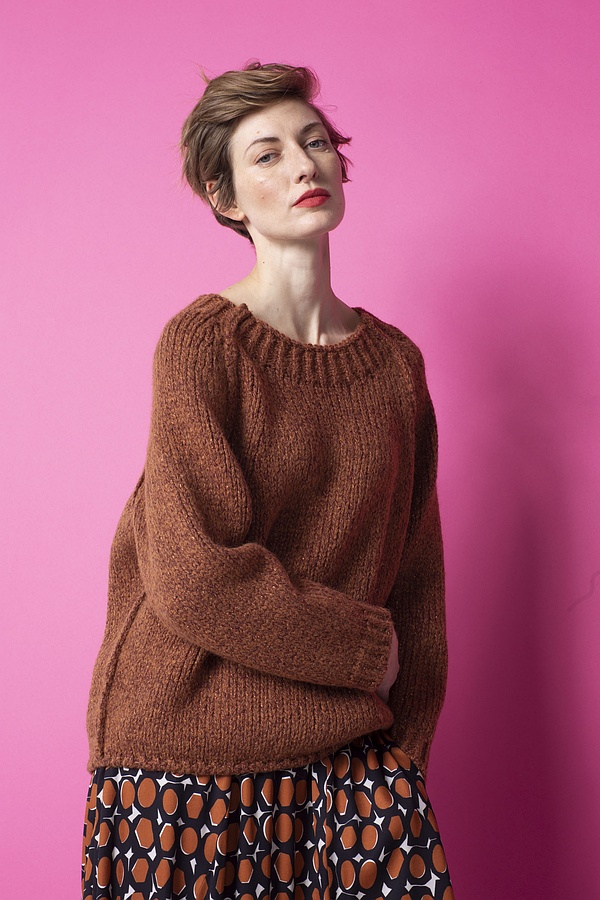 Pullover Niccio 336 / Wool mixture 260RUST