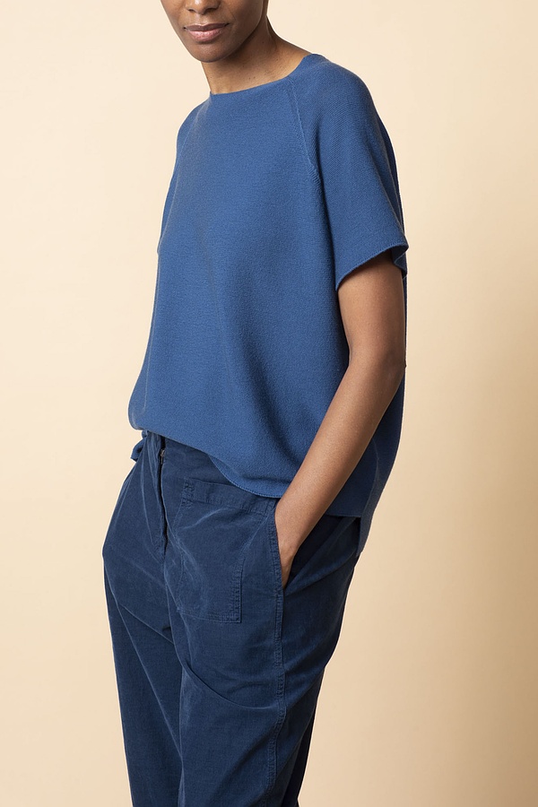 Pullover Perov / 100% Merino Wool 580LAPIS