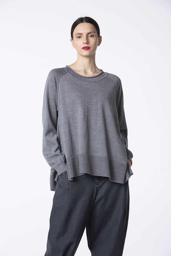 Pullover Puuhl 331 / 100% merino wool 950GRAVEL