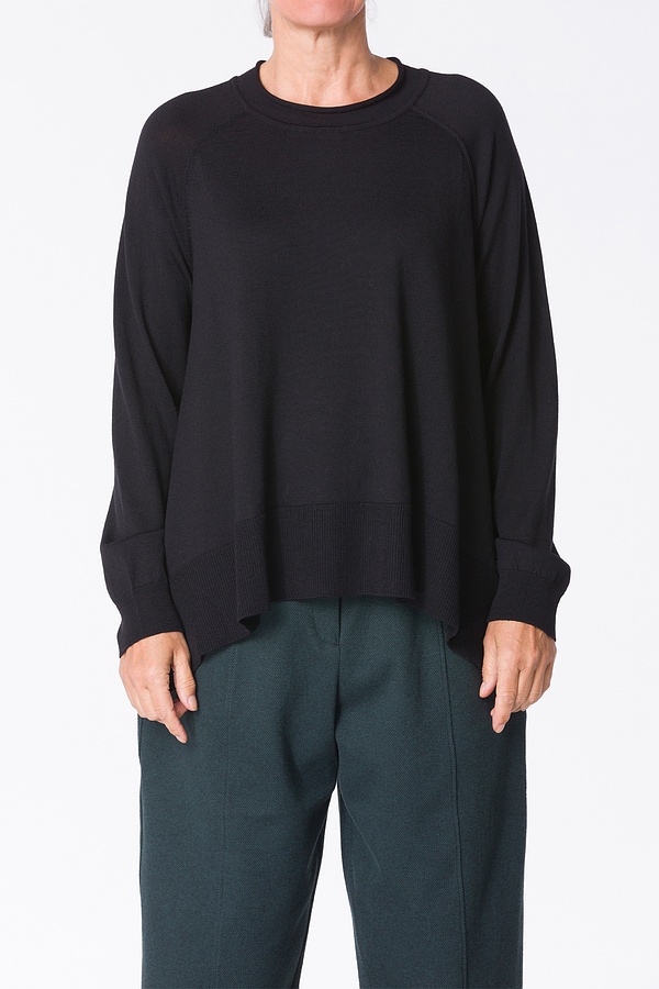 Pullover Puuhl 331 / 100% merino wool 990 BLACK