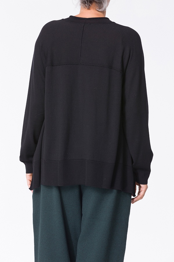 Pullover Puuhl 331 / 100% merino wool 990 BLACK