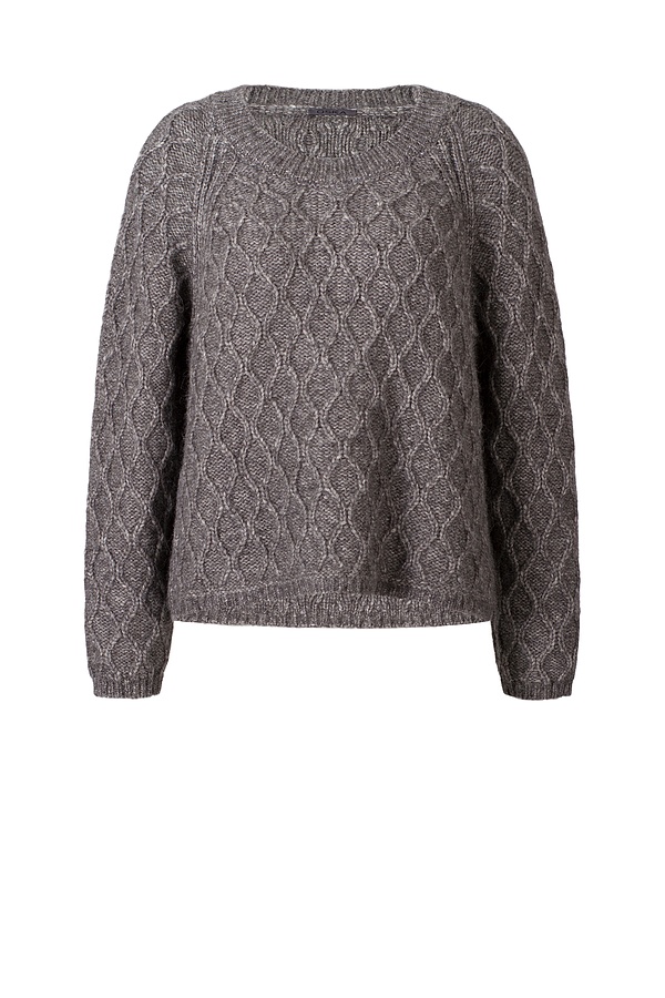 Pullover Schadoow 340 / Alpaca, cotton and wool mix 970ASPHALT