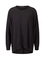 Pullover Textuhr 344 / Recycled natural silk mixture 990 BLACK