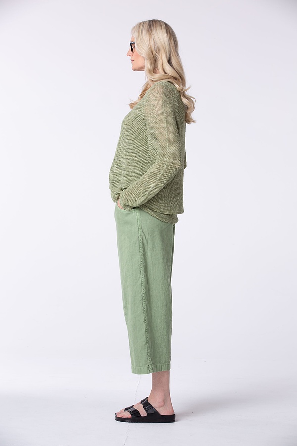 Pullunder Liess / 100% Linen 640GREEN