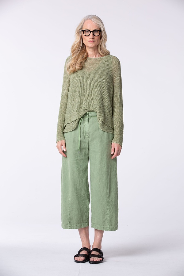 Pullunder Liess / 100% Linen 640GREEN