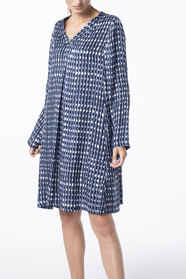 Robe 219 - Cupro-Twill - 480BLUE - 10220110117