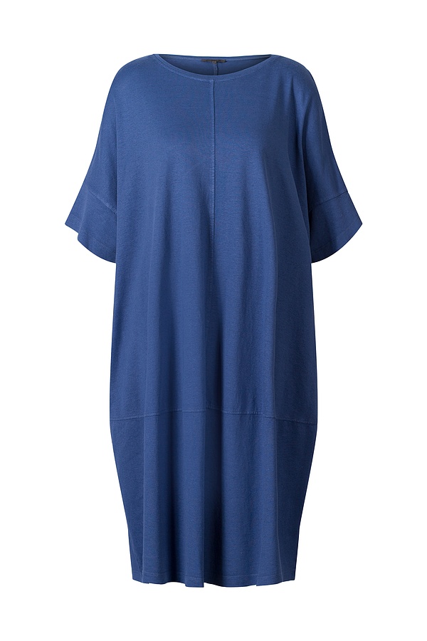 Robe 312 - Mélange chanvre-éco-coton - 460AZURE - 10230110056