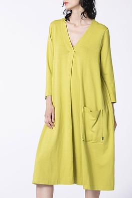 Robe 325 - Mélange chanvre-éco-coton - 740PISTACHIO - 10230110139