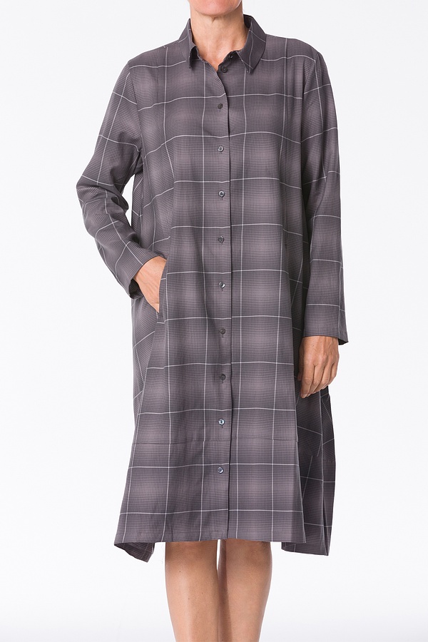 Dress Selenco 324 / Tencel ™ Lyocell - cotton mixture 970ASPHALT