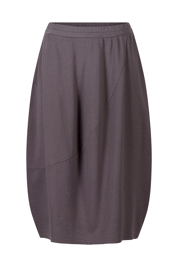 Skirt Bovoar 303 / Organic Cotton-Yak Jersey 970ASPHALT