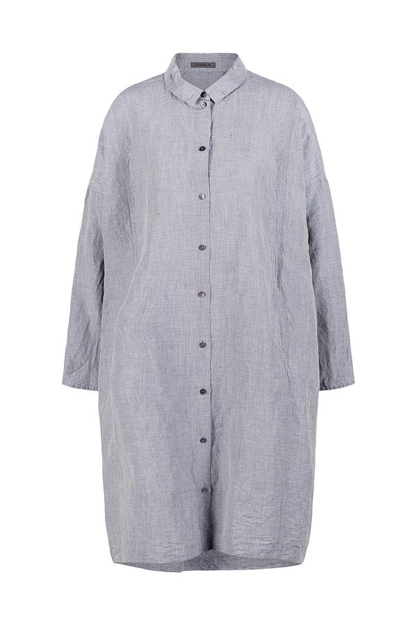 Šaty 533 wash - Linen-Tencel™ Fil-à-Fil - 570DENIM - 10250110156