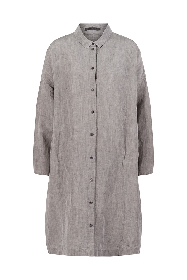 Šaty 533 wash - Linen-Tencel™ Fil-à-Fil - 780IVY - 10250110156