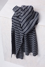Scarf 123 / Wool Blend 960SMOKE
