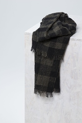 Scarf 216 - Virgin Wool Blend - 990BLACK - 10220714016