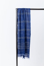 Scarf 306 / New linen, wool and cashmere mix 490NAVY