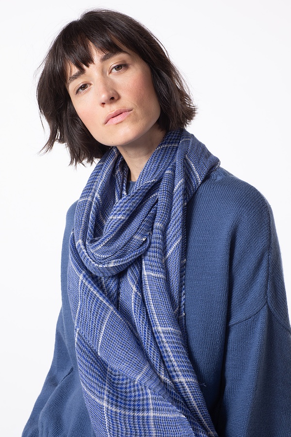 Scarf 513 - Linen-Silk Blend - 570DENIM - 10250114013