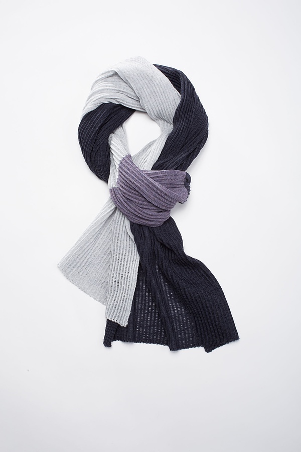 Scarf 706 Plissee - 470SLATE - 10170713072