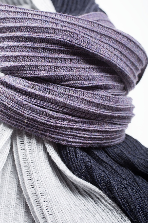 Scarf 706 Plissee - 470SLATE - 10170713072