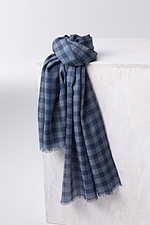 Scarf 108 / 100% Wool 580LAPIS