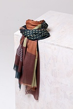 Scarf 307 / Cotton and Modal Mix 230TERRACOTTA