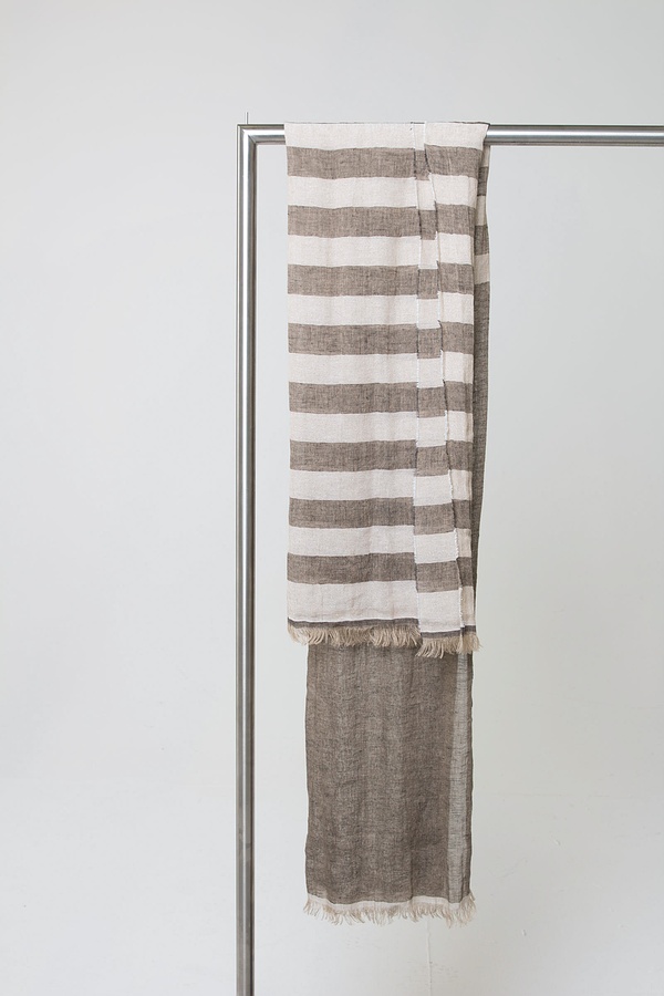 Scarf 312 / Linen Cotton Blend 830SAND