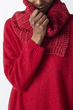 Scarf Aureliano / Structured Alpaca Blend 350HIBISCUS
