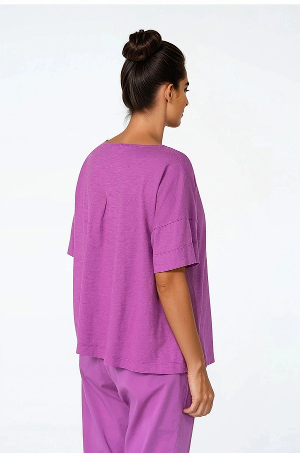 Shirt 510 - Organisch Katoenen jersey - 370PURPLE - 10250110056