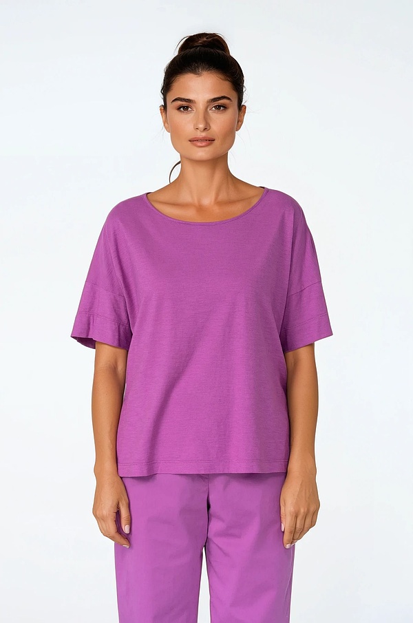 Shirt 510 - Organisch Katoenen jersey - 370PURPLE - 10250110056