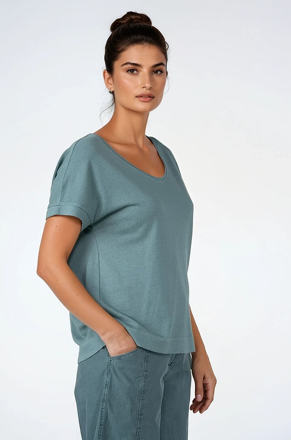 Shirt 512 - Hemp and Organic Cotton Jersey - 672MINERAL - 10250110059