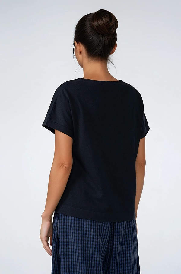 Shirt 512 - Hemp and Organic Cotton Jersey - 990BLACK - 10250110059