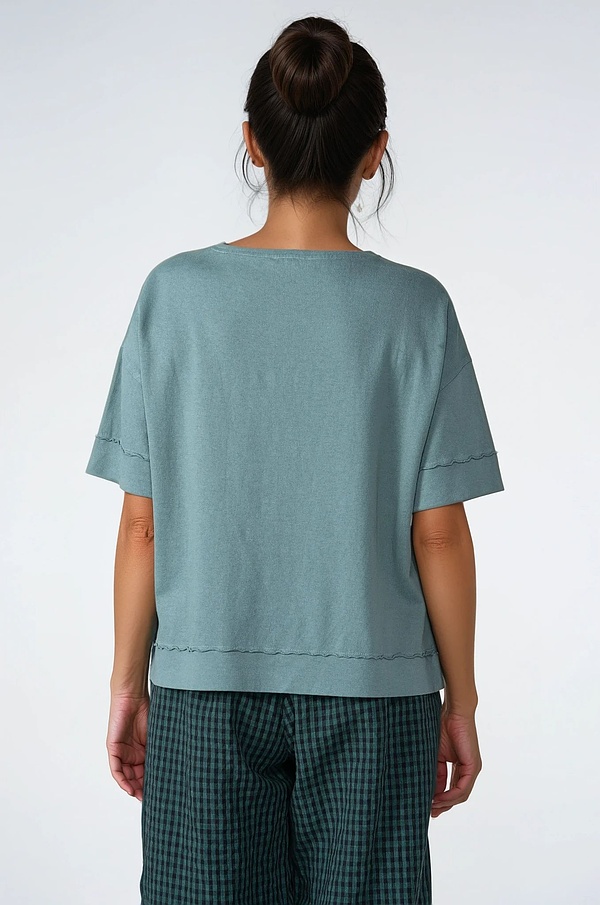 Shirt 514 - Hemp and Organic Cotton Jersey - 672MINERAL - 10250110061
