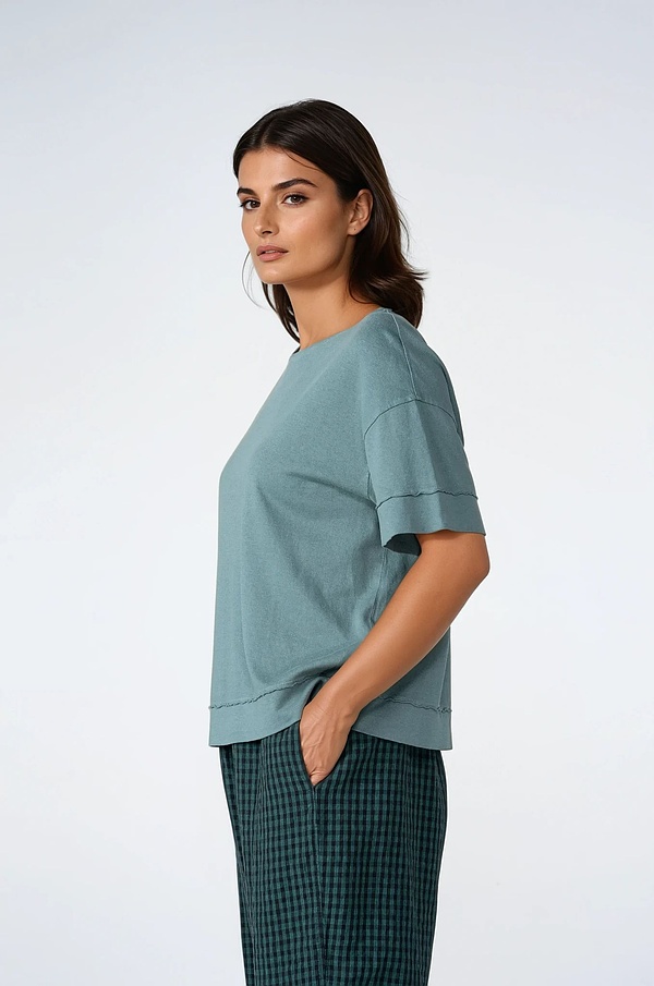 Shirt 514 - Jersey de Chanvre et Coton Bio - 672MINERAL - 10250110061