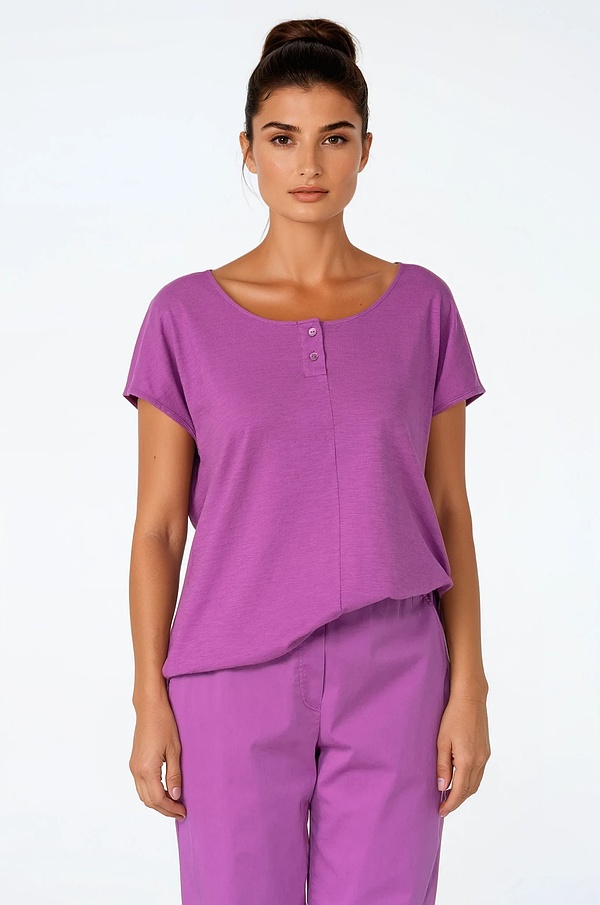 Shirt 515 - Organic Cotton Jersey - 370PURPLE - 10250110062