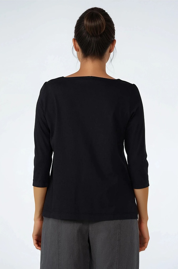 Shirt 518 - Cotton Jersey - 990BLACK - 10250110088