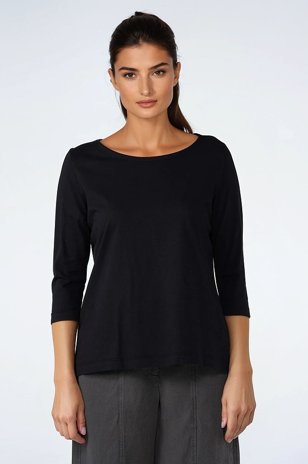 Shirt 518 - Cotton Jersey - 990BLACK - 10250110088