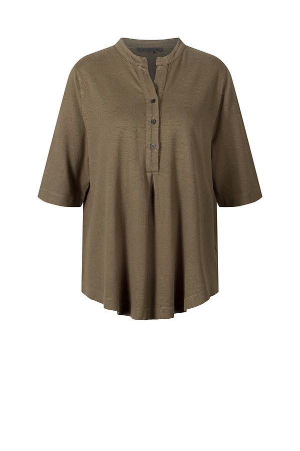 Shirt Avantea / Hemp – Eco-Cotton-Blend 770KHAKI