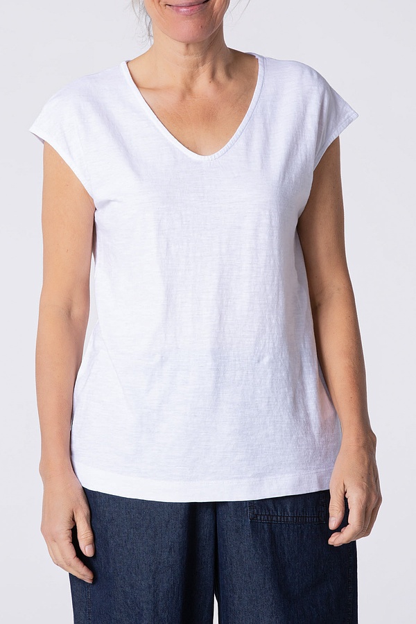 Shirt Luueo / 100 % Eco-Cotton 100WHITE