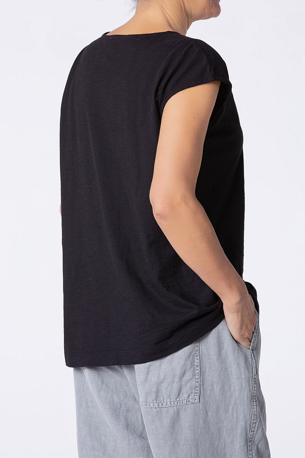 Shirt Luueo / 100 % Eco-Cotton 990BLACK