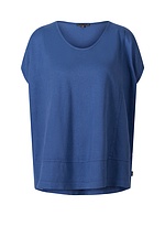 Shirt Tugentha / Hemp – Eco-Cotton-Blend 460AZURE
